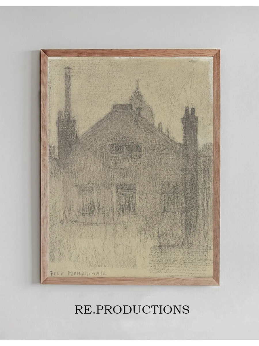 Upper Fa Ade of House on the Hemonylaan, Amsterdam