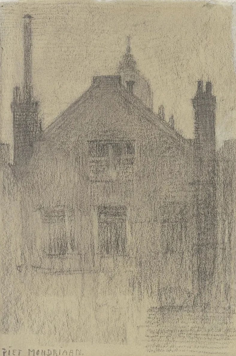 Upper Fa Ade of House on the Hemonylaan, Amsterdam