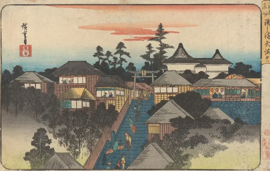 Ushima Shrine in Hongo District