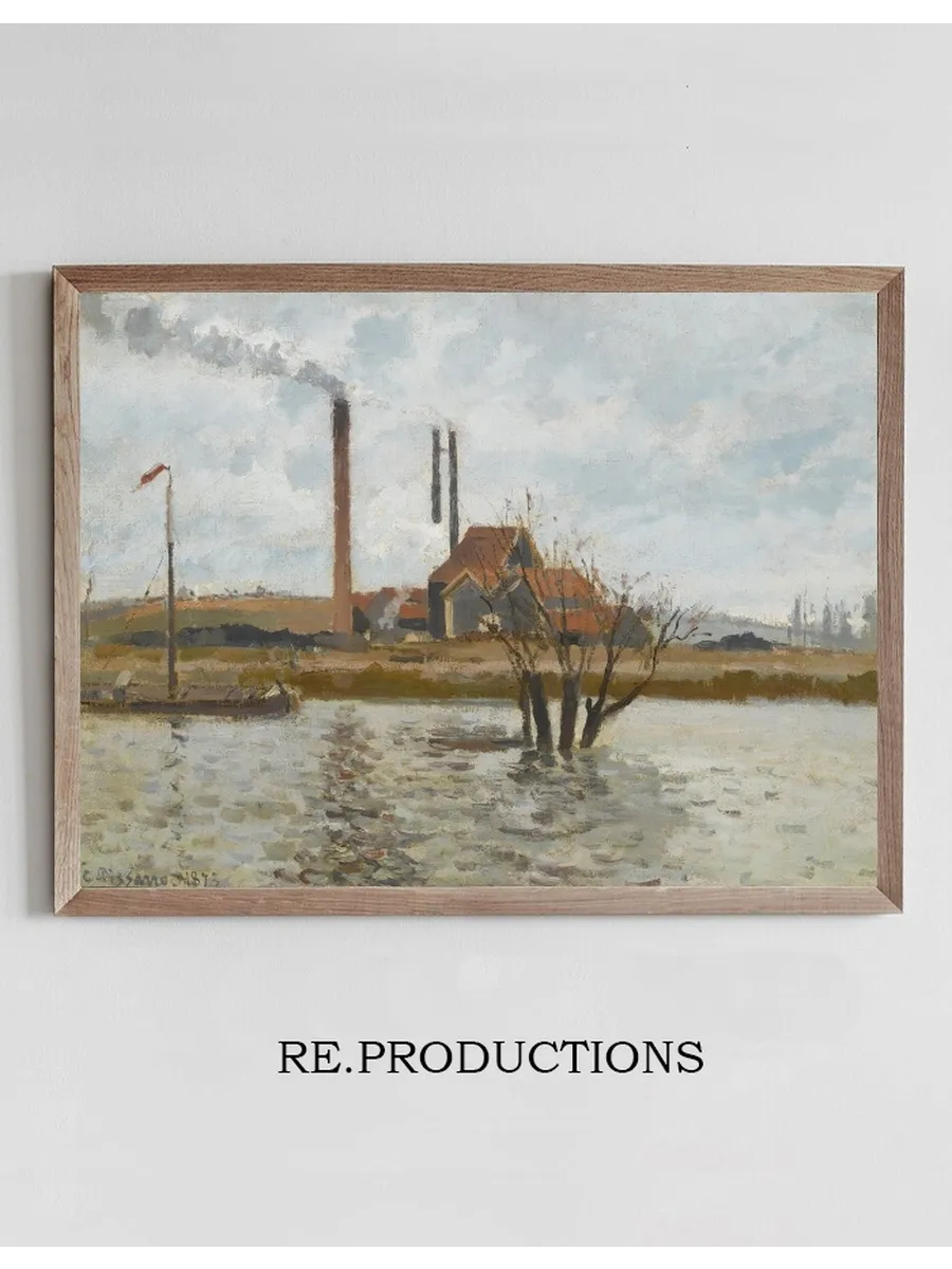 Usine Saint - Ouen - L aum ne, La Crue De L oise