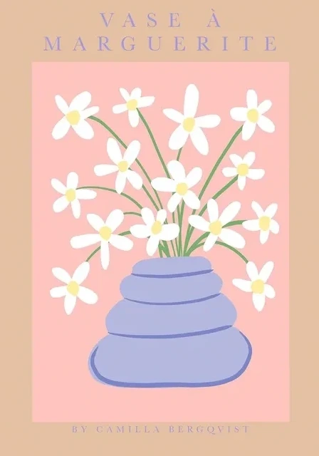 VASE Marguerite Beige