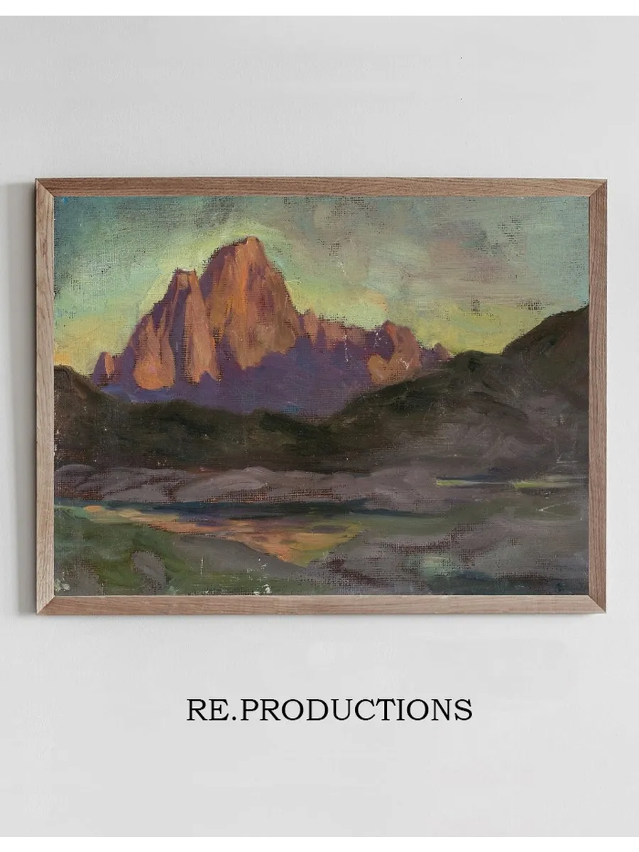 Vaagakallen. Study from Lofoten