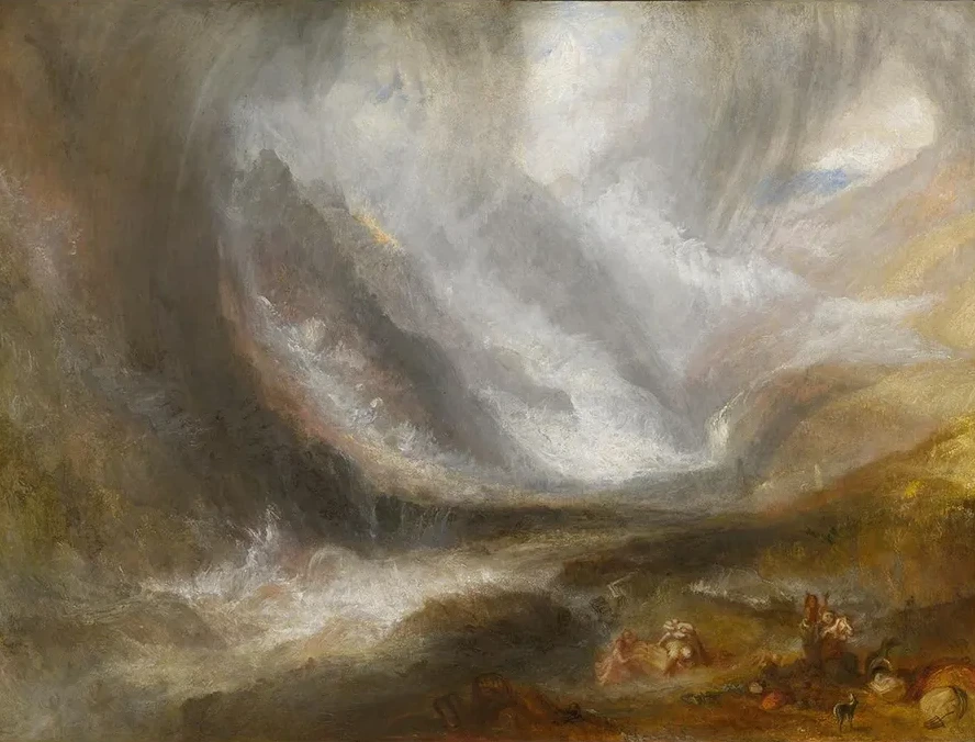 Valley of Aosta Snowstorm, Avalanche, and Thunderstorm