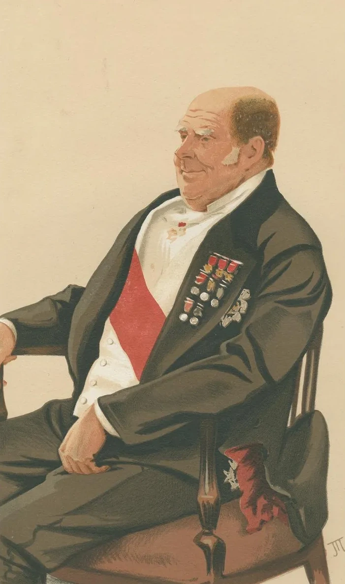 Vanity Fair Military and Navy Little Harry, Admiral the Hon. Sir Henry Keppel, April 22, 1876