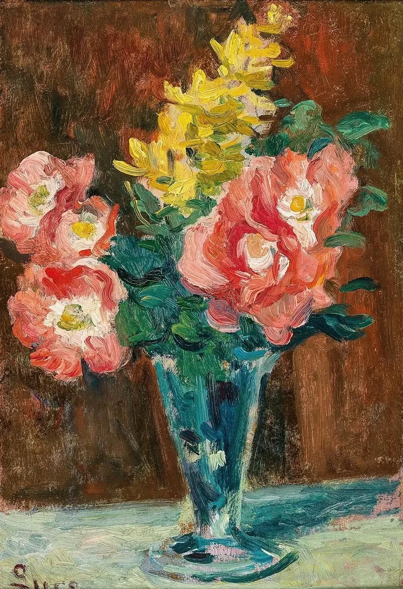 Vase With Flowers