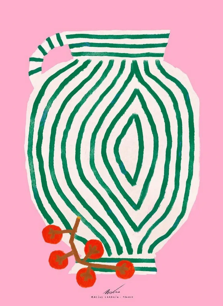 Vase and Currants