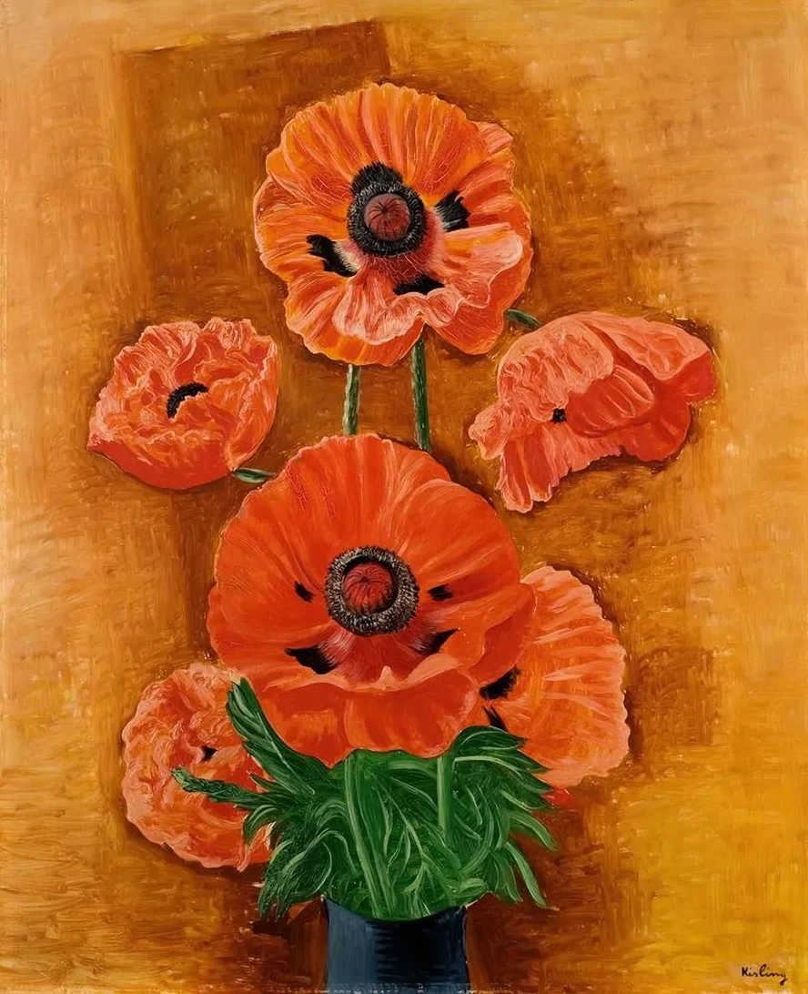 Vase de Pavots