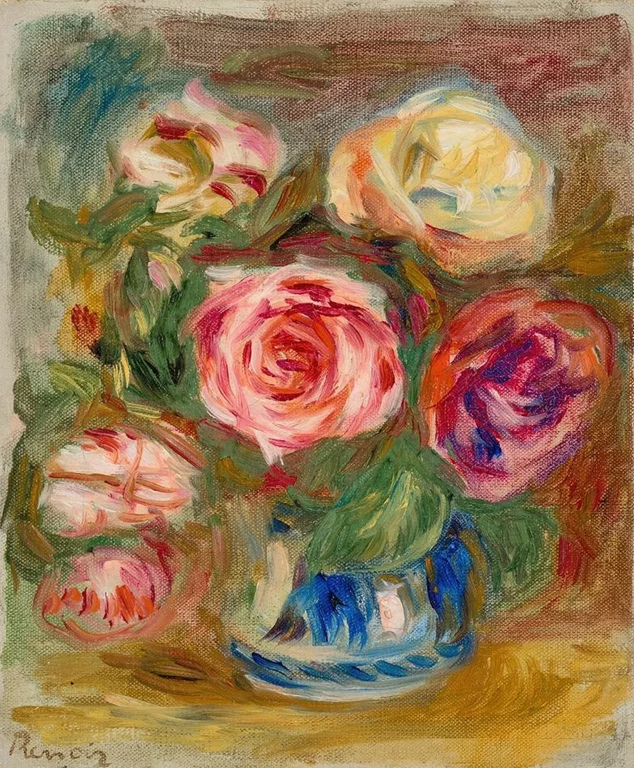 Vase de Roses