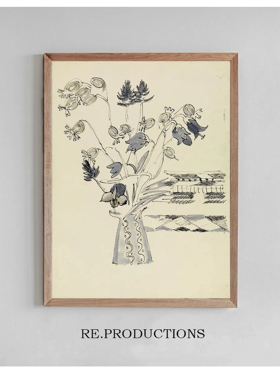 Vase mit Blumen