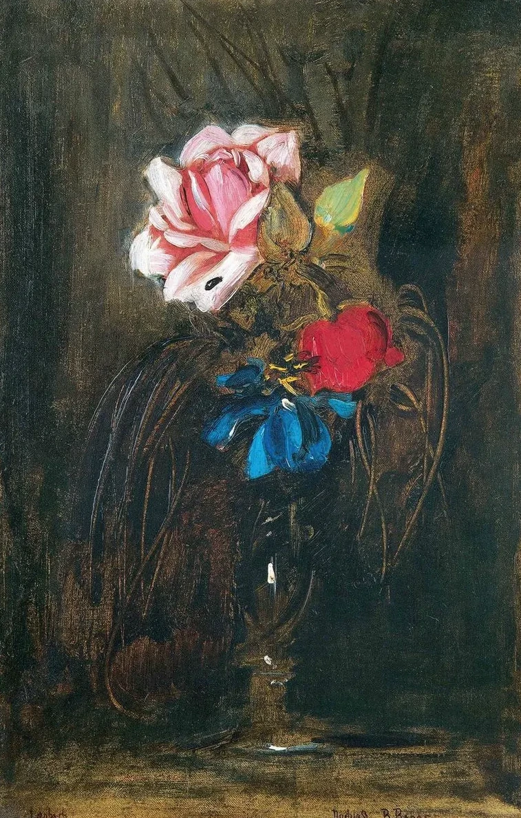 Vase mit Blumen