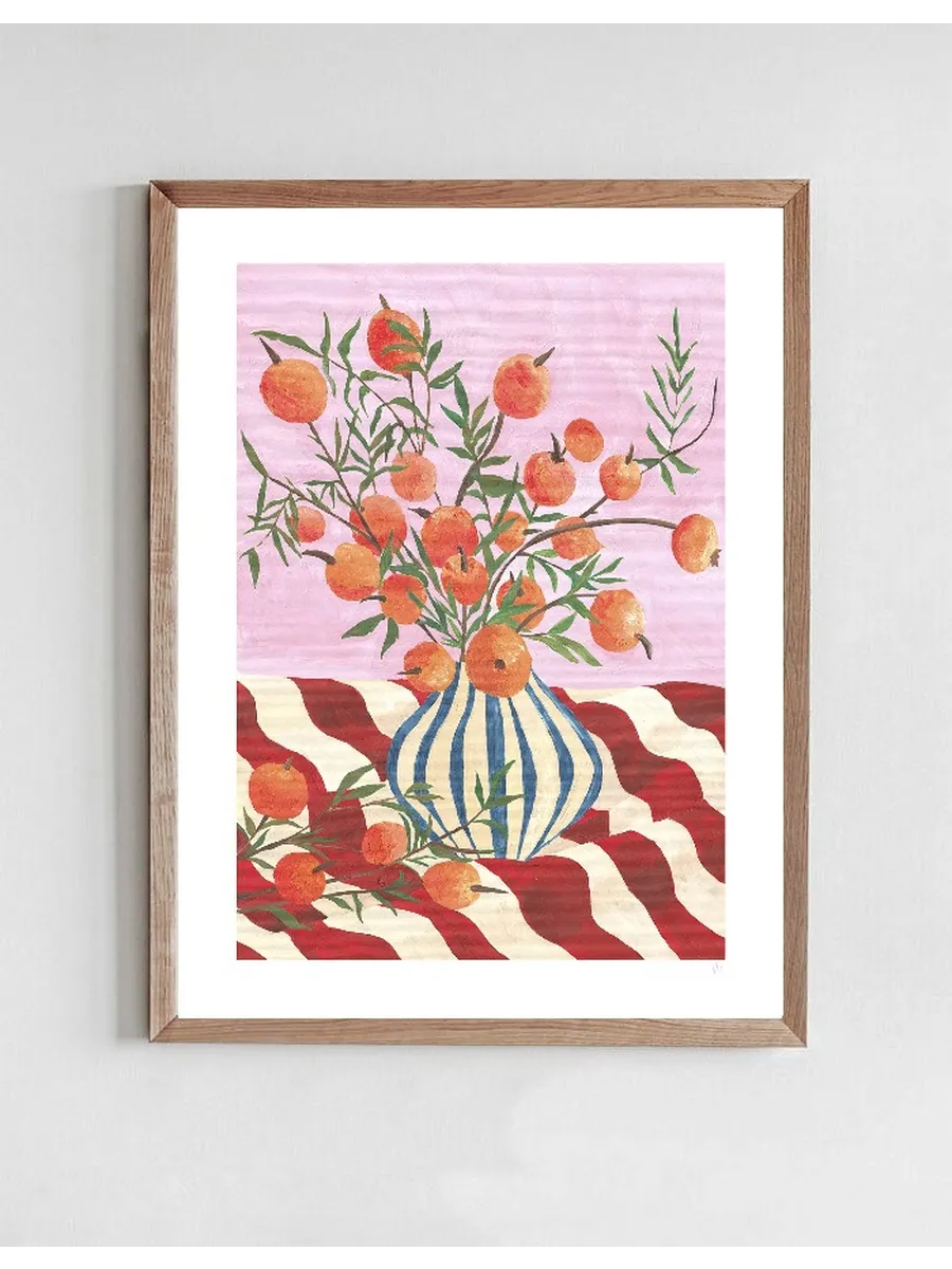 Vase of Clementines