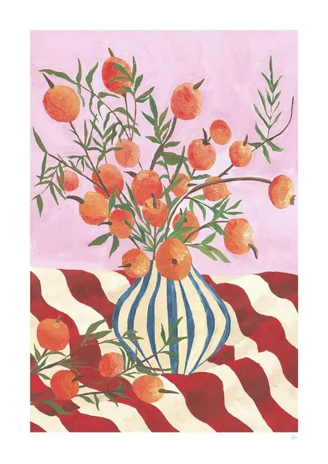 Vase of Clementines