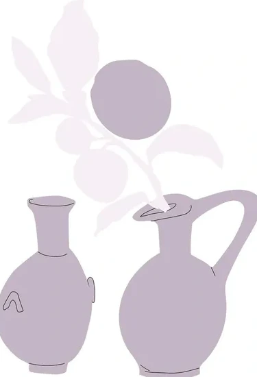 Vases with a Brunch
