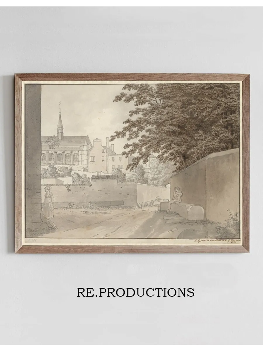 Ved Kirken Saint - Martin I Montmorency, Nord for Paris, 10 Juli 1812
