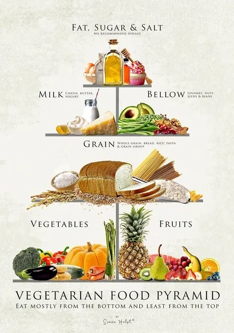 Vegetarian Food Pyramid