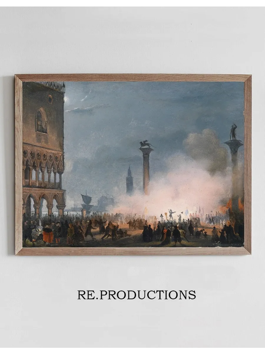 Venedi Piazzetta bei Nacht