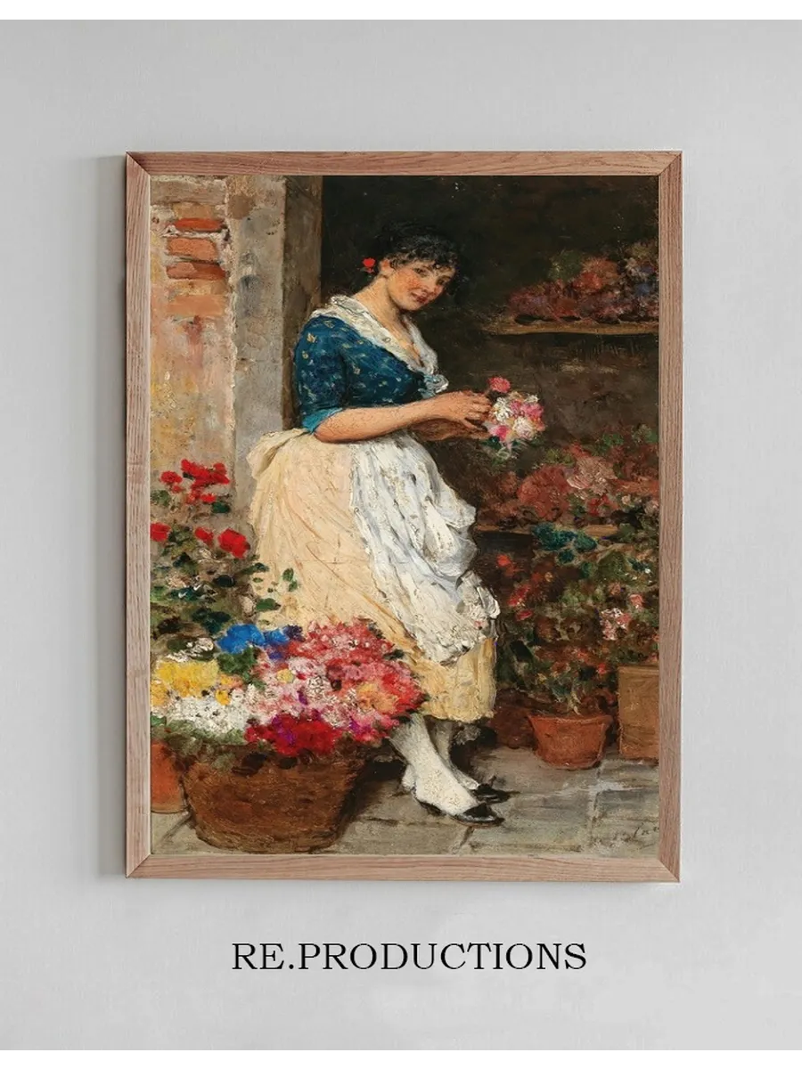 Venezianisches Blumenm Dchen