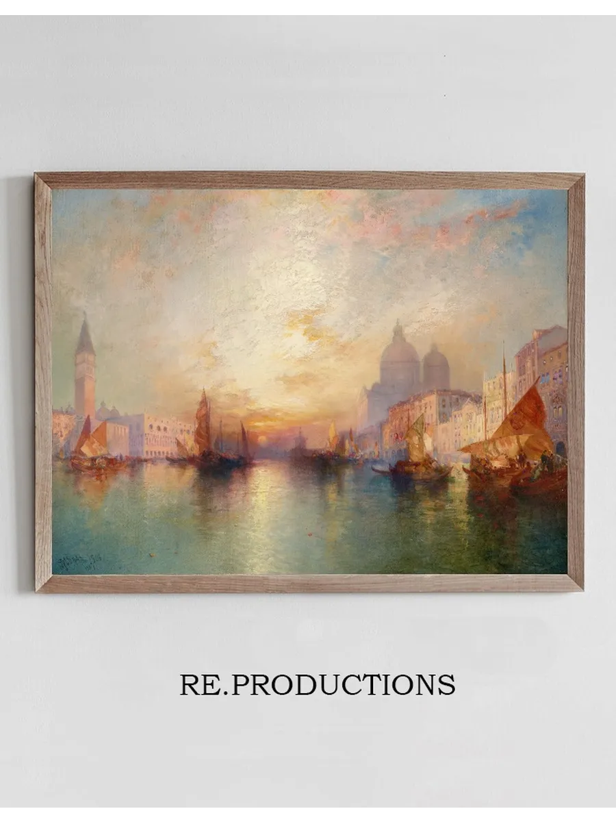 Venice Grand Canal at Sunset