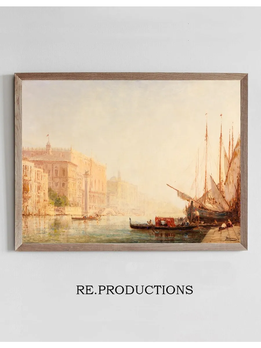 Venice a Canal Scene