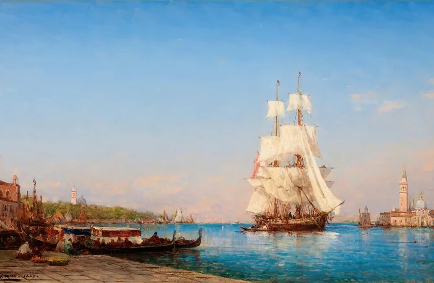 Venice a Sailing Ship
