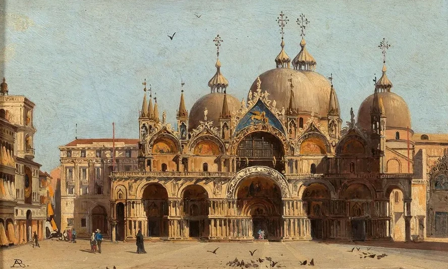 Venice, La facciata della Basilica S. Marco