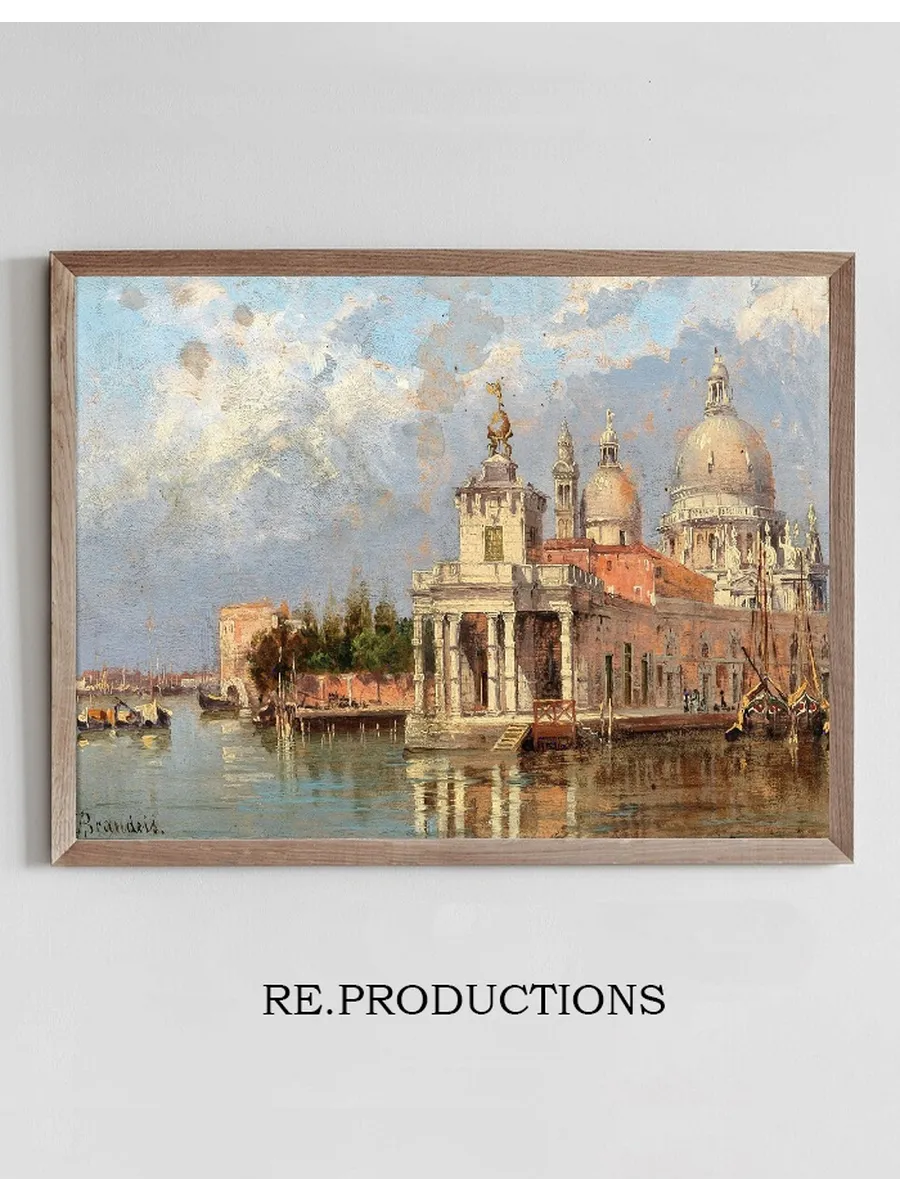 Venice, Santa Maria della Salute with Old Dogana