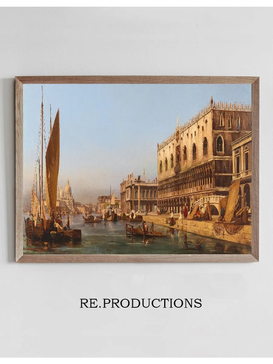 Venice, The Doge's Palace And The Molo