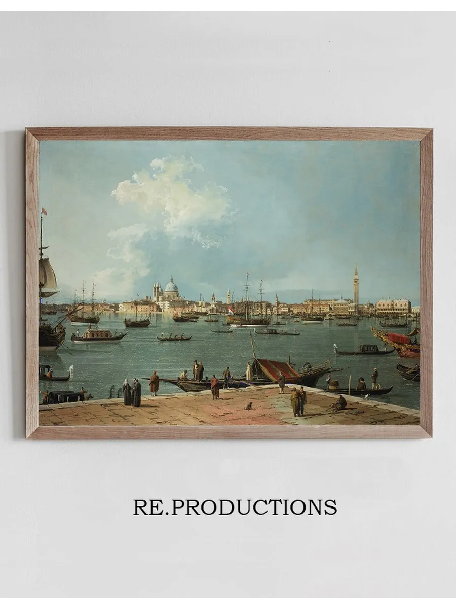 Venice, the Bacino di San Marco from San Giorgio Maggiore