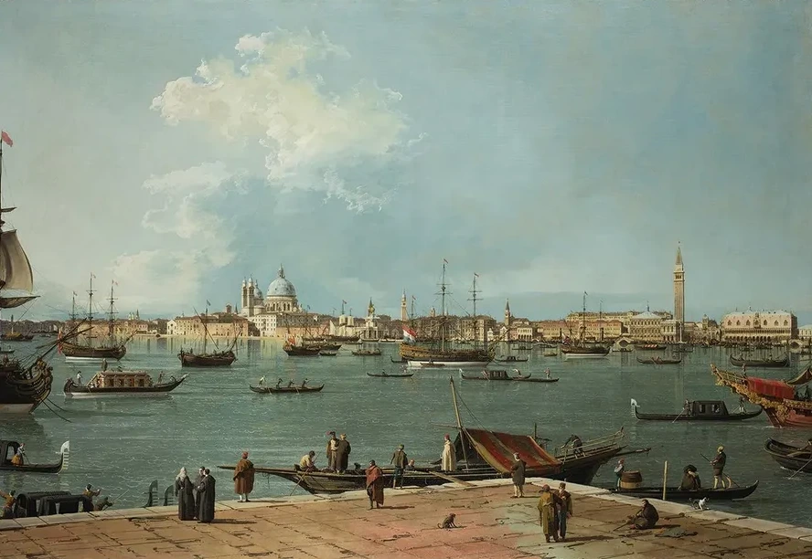 Venice, the Bacino di San Marco from San Giorgio Maggiore