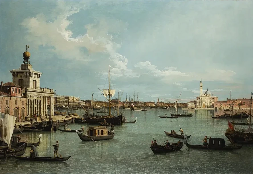 Venice, the Bacino di San Marco from the Canale Della Giudecca