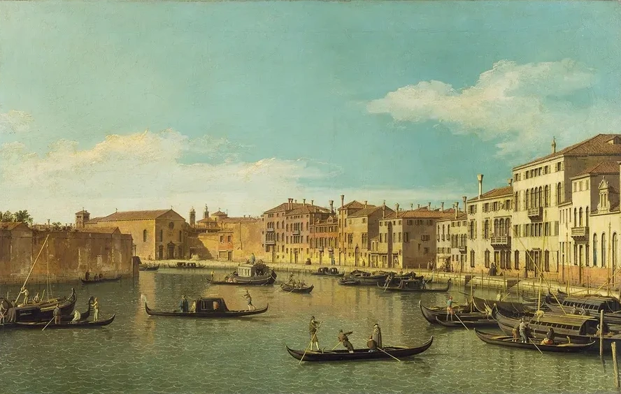Venice, the Canale di Santa Chiara