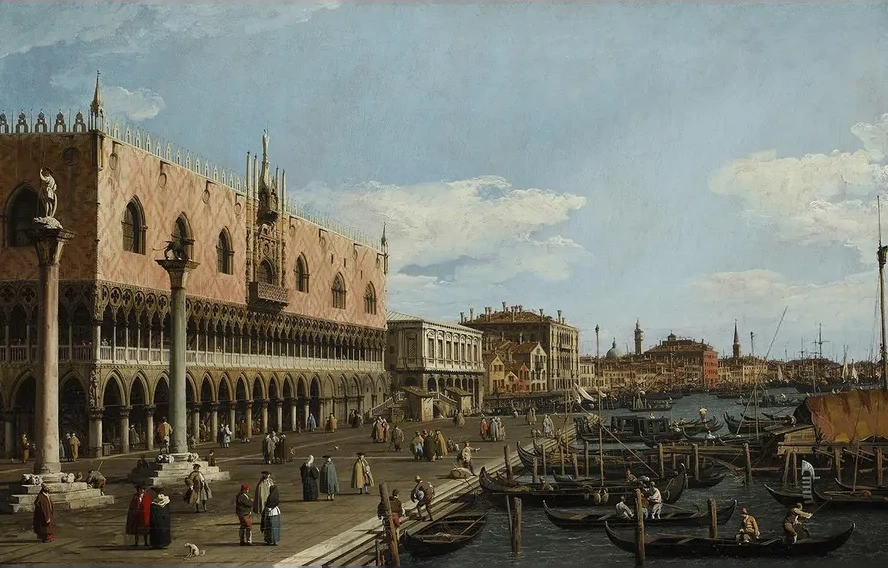 Venice, the Riva Degli Schiavoni
