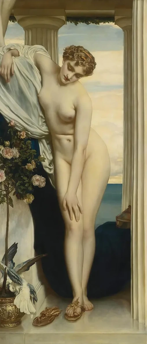Venus Disrobing For The Bath