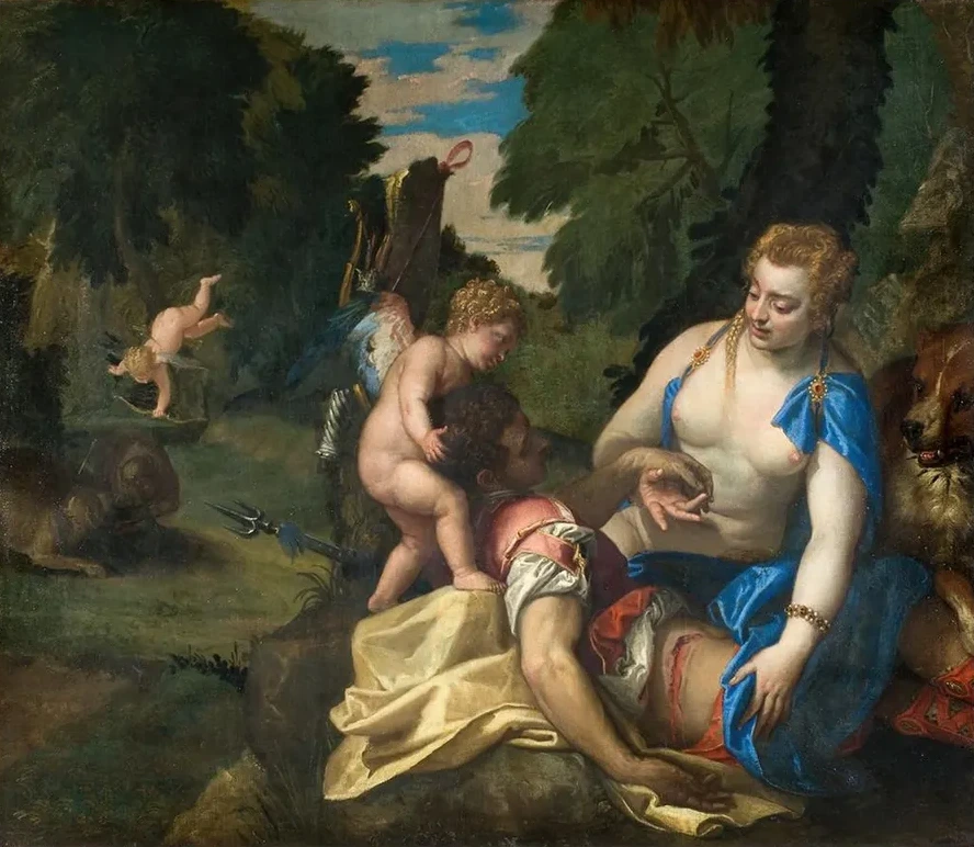 Venus Mourning Adonis