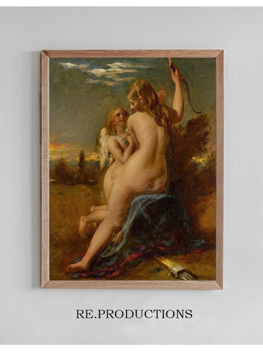 Venus Relieving Cupid Of His Bow