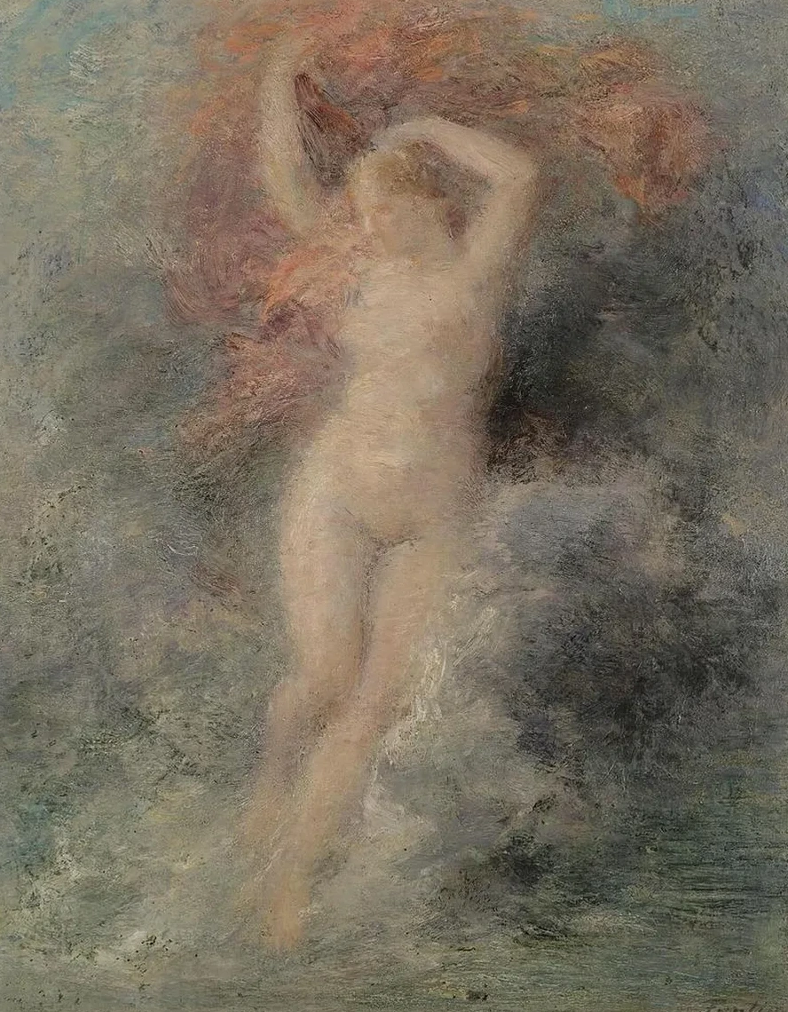 Venus S elevant Au Dessus De La Mer