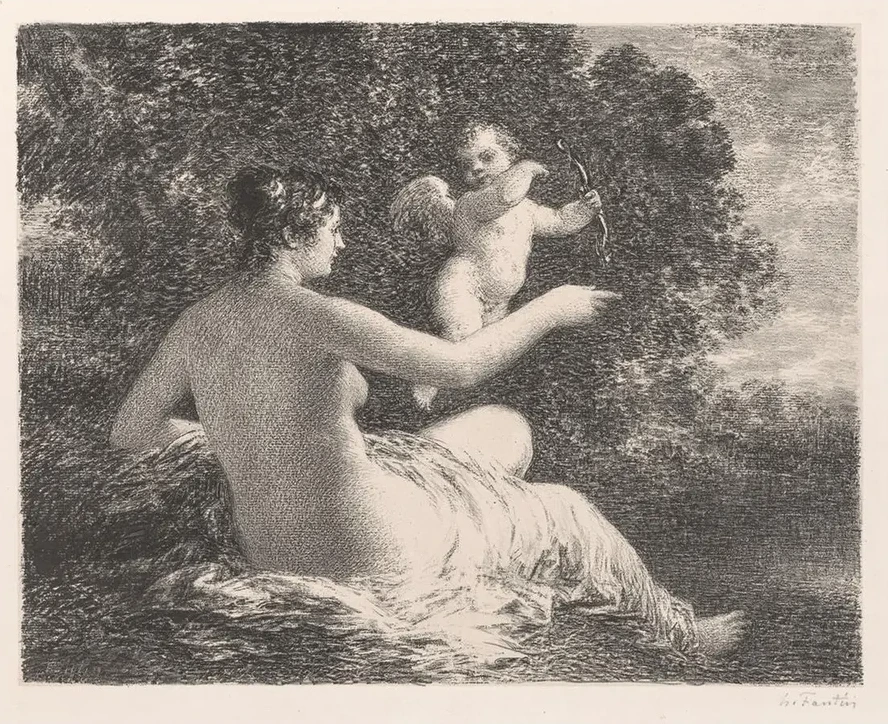 Venus and Cupid