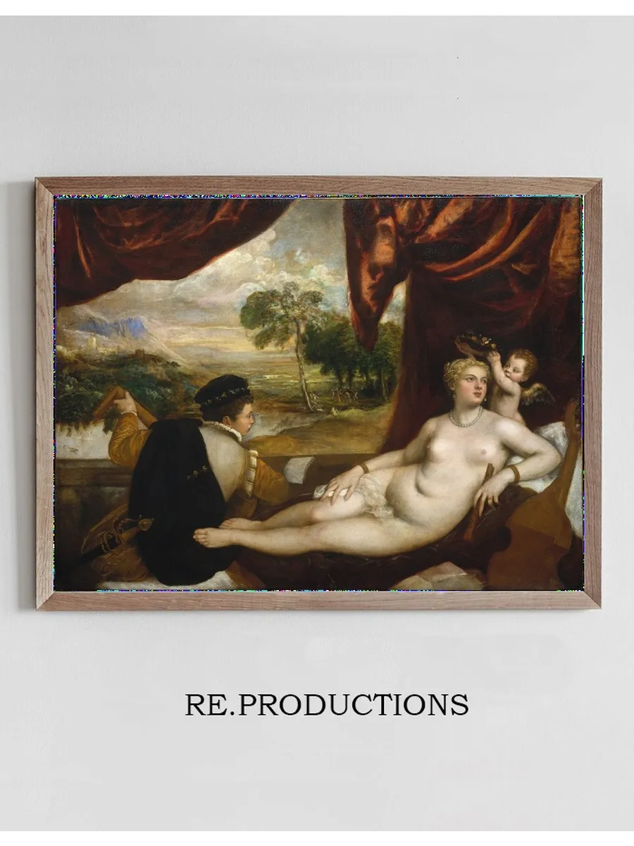 Venus and The Lute Player