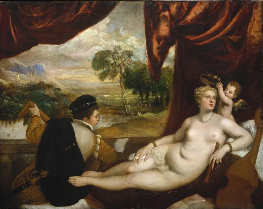 Venus and The Lute Player