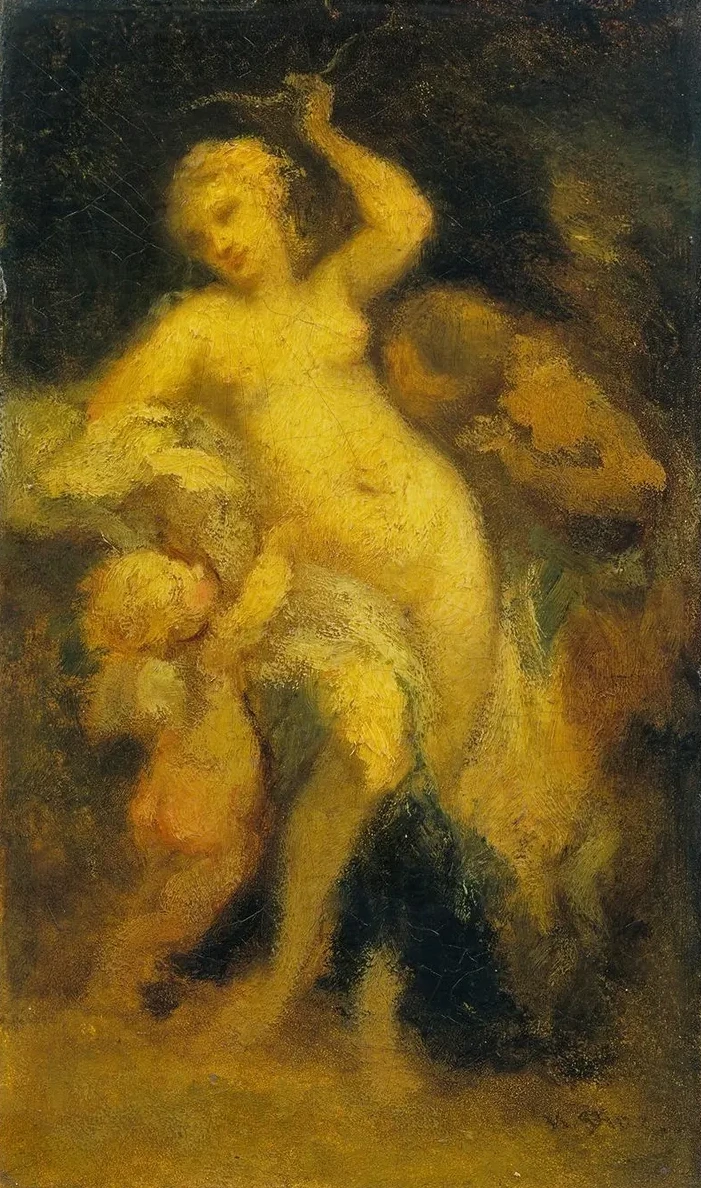 Venus Disarming Cupid