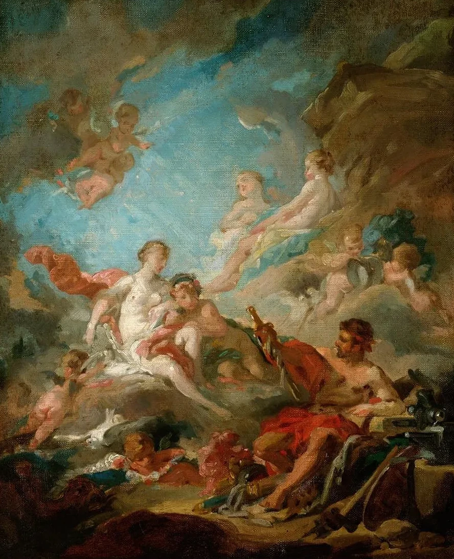 Venus in The Workshop Ofvulcan