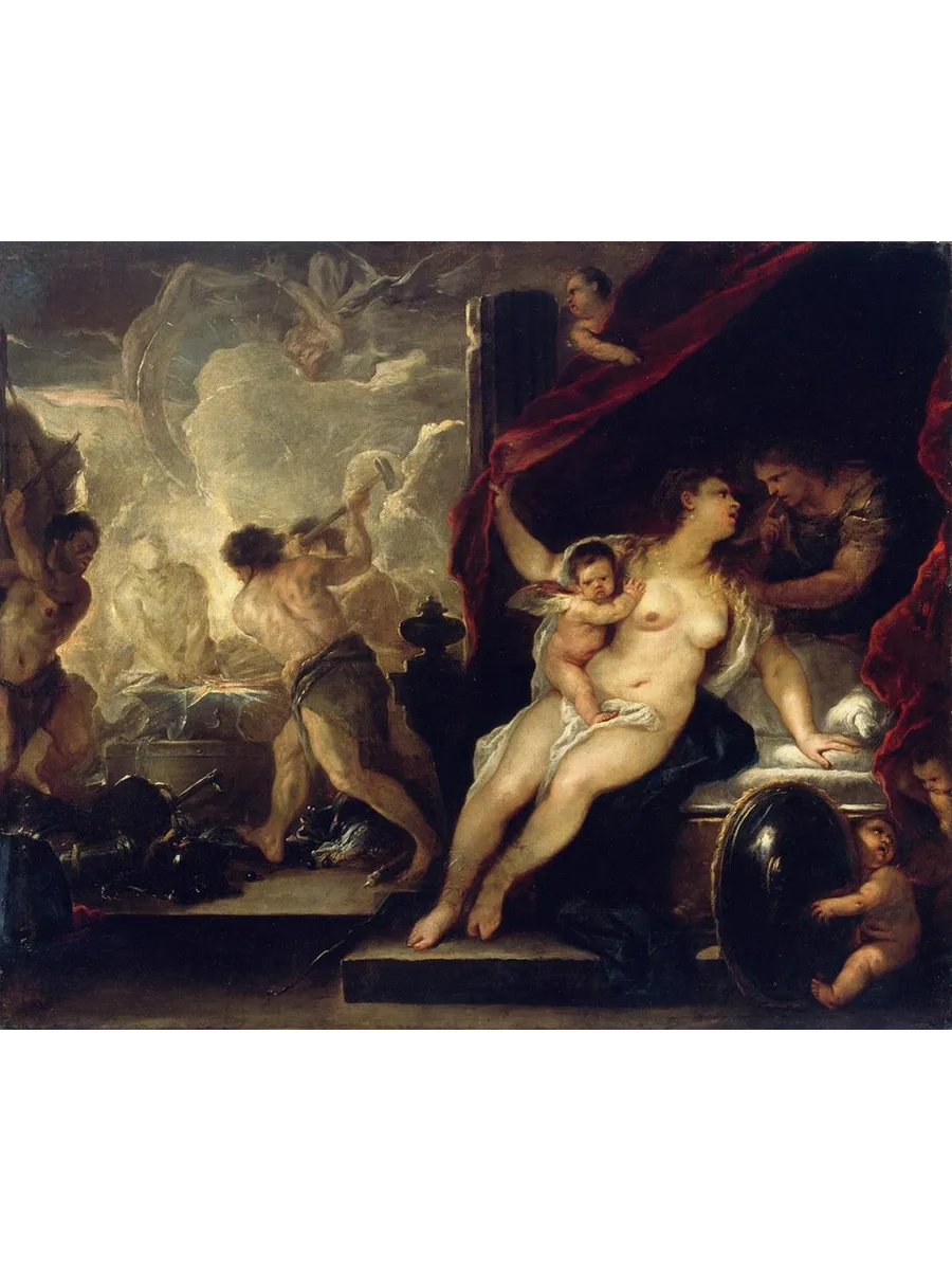 Venus, Mars and the Forge of Vulcan