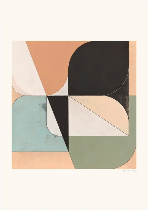 Vera Pawelzik - Composition on Wood