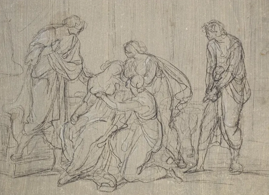 Vergil Liest Augustus Und Octavia Die Aeneis Vor
