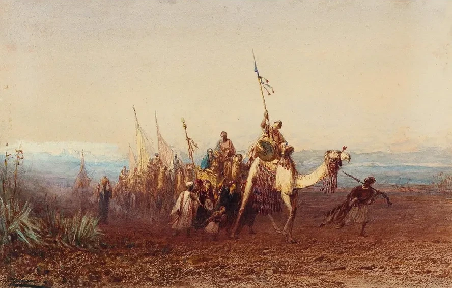 Vers Le Caire, la Caravane