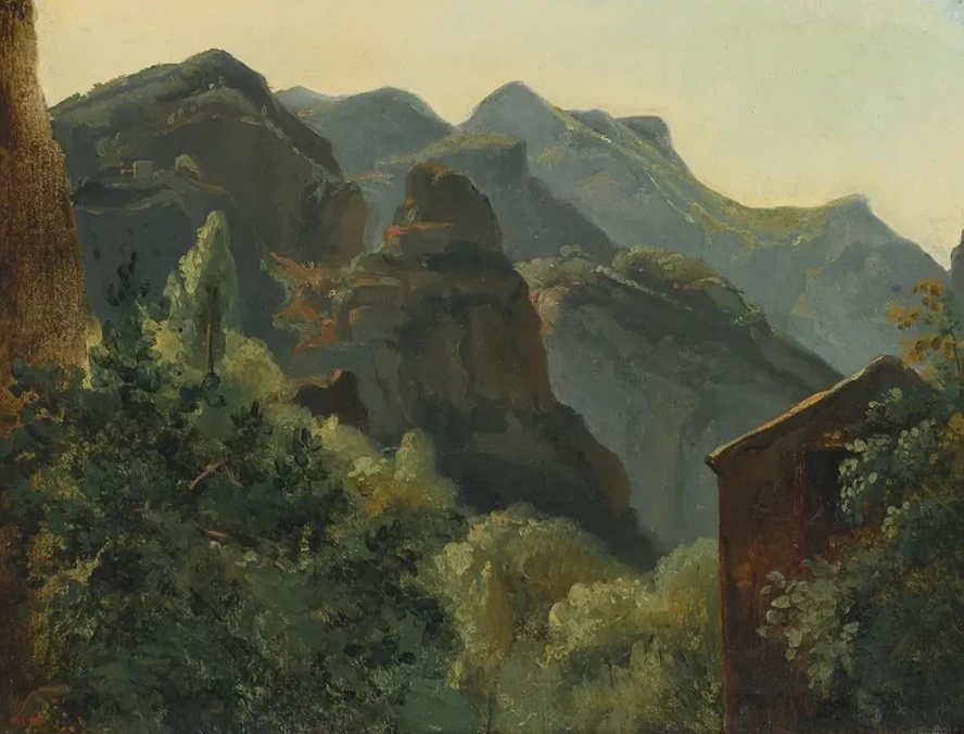 Versant de la Valle de Saint - Vincent (auvergne)