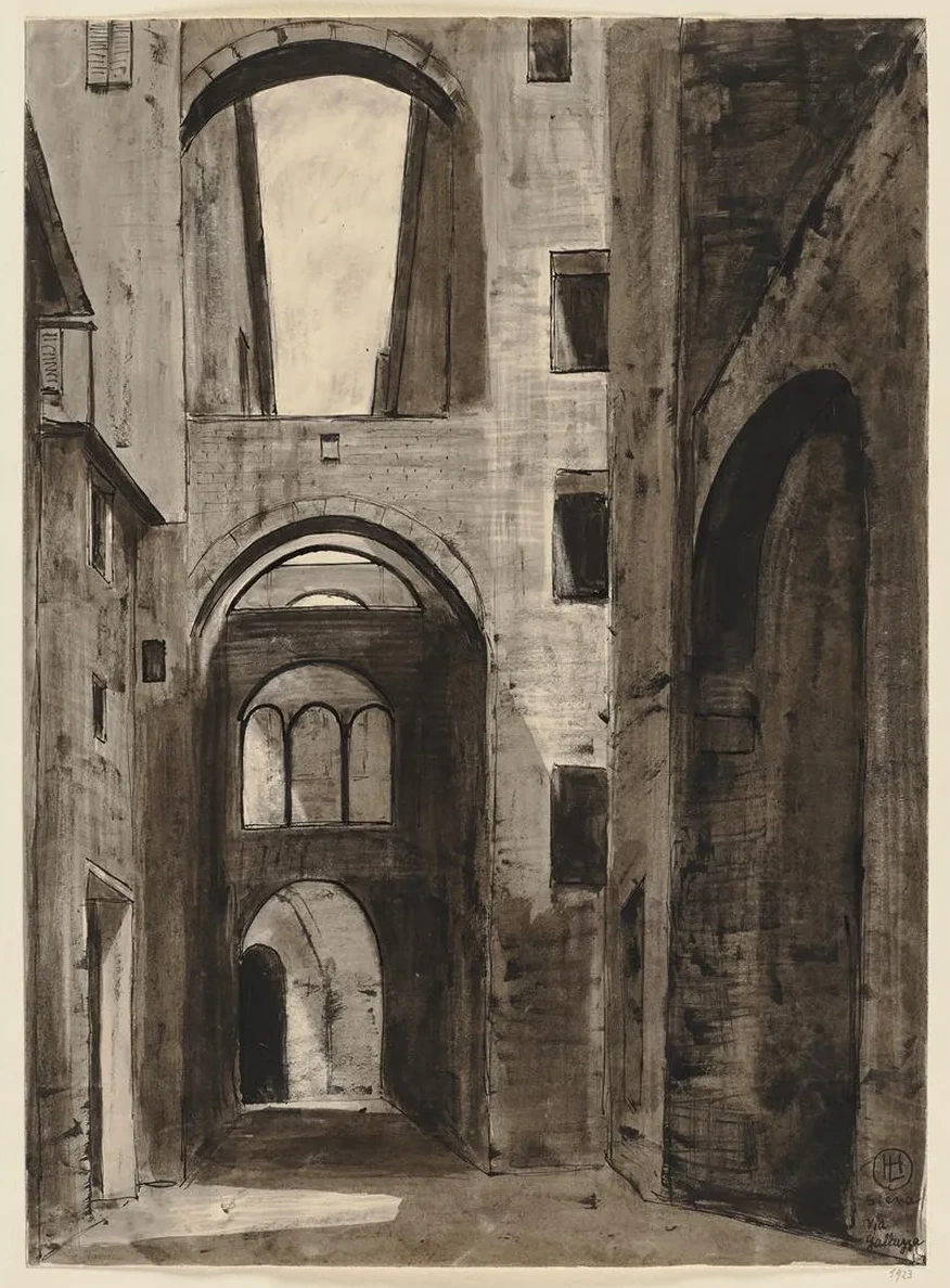 Via Galluzza, Siena