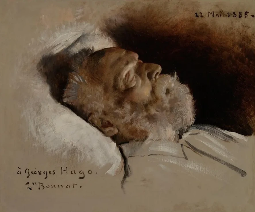 Victor Hugo Sur Son Lit de Mort