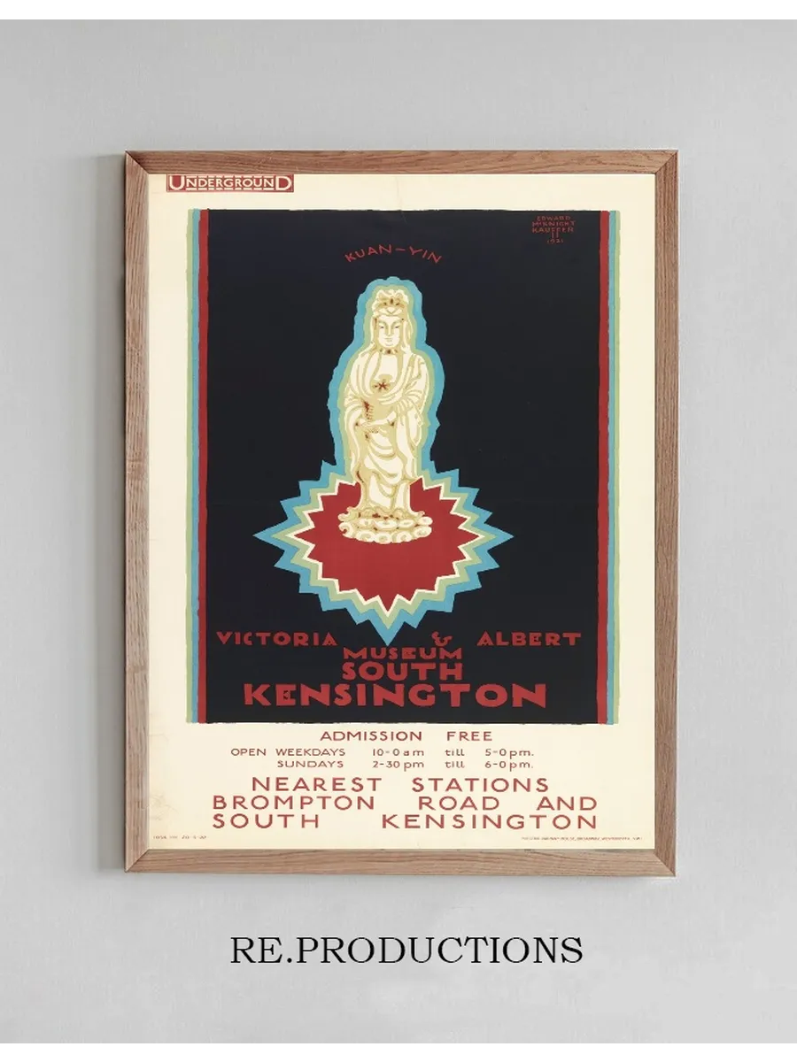 Victoria and Albert Musuem, for London Underground