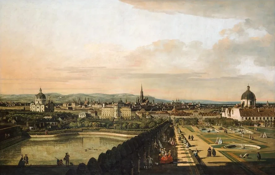 Vienna Viewed from the Belvedere Palace